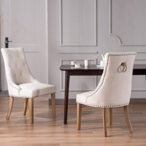 button-tufted-upholstered-dining-chair-with-ring-knocker-dc-8302