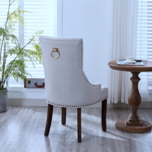 Wood-and-fabric-upholstered-dining-room-chair-DC-8024