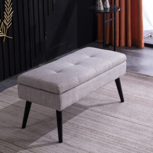 wooden-fabric-upholstered-modern-storage-bench-st-5056