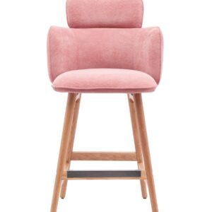 Modern style Wooden & Fabric upholstered counter Bar Chair CT 7007 SH66