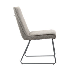 Fabric upholstered metal dining chair KDC1042 best seller