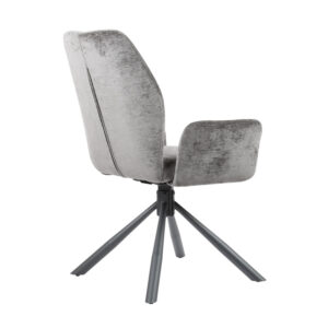 New design metal swivel dining chair KDC1045-1 with arms