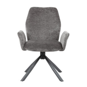 New design metal swivel dining chair KDC1045-1 with arms