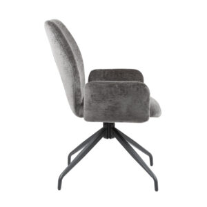 New design swivel dining chair KDC1045 with arms