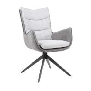 2023 new design swivel dining chair KDC1047 with arms